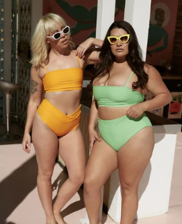 Mik Zazon - The difference between me & a model wearing the same bathing  suit and same size?? I'm not even going to lie, this really tested my  confidence. Put your hands